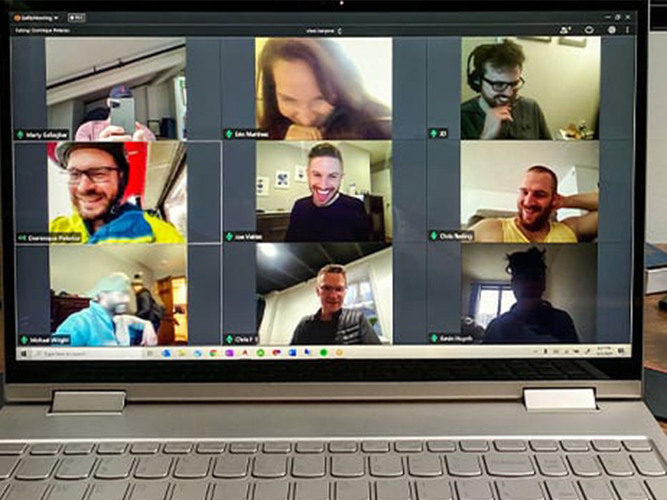 Zoom conference with EP Engineering staff